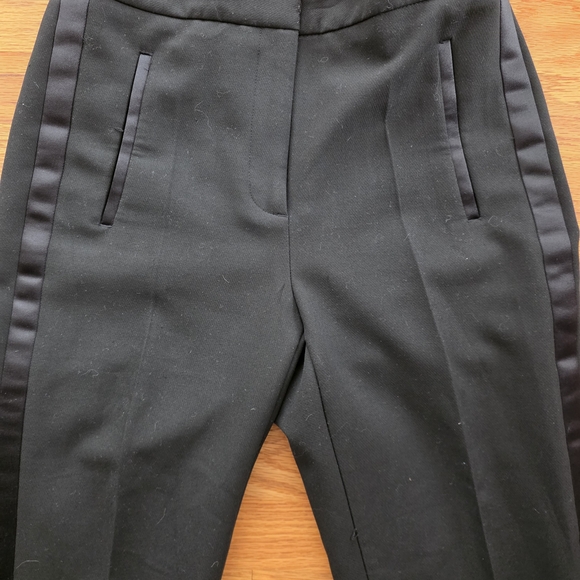 Zara Pants - Zara Tuxedo Suit Pant With Satin Trim